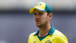 Josh Hazlewood is ruled out of the upcoming T20I series against Scotland due to a minor calf strain he suffered while training last week.