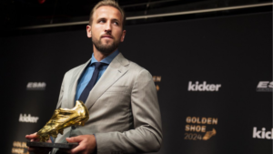 Harry Kane bags his maiden European Golden Shoe on Tuesday for his outstanding 2023/24 season with the Bayern Munich.