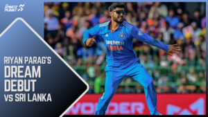 Riyan Parag made his ODI debut for the Indian Cricket Team on Wednesday, 07th August, 2024 against Sri Lanka.