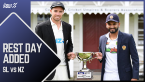 Rest Day added again to test match cricket