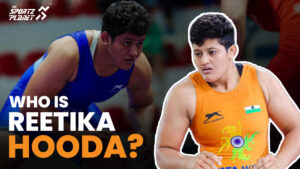 Reetika Hooda, India's last Olympic Medal hope in Paris 2024, battles for wrestling glory in the 76kg category.