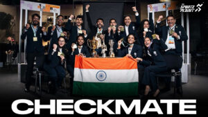 India wins double gold at Chess Olympiad 2024, with Gukesh, Erigaisi, and Deshmukh shining in individual performances.