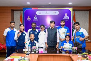 Union Minister Congratulates Indian Para-Athletics Contingent on their Inspiring Paris Paralympics Journey