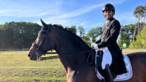 Indian Dressage Star Anush Agarwalla Impresses at Holtkämper Dressurtage Grand Prix with New Partner ‘Etro’ India’s rising equestrian talent Anush Agarwalla delivered an impressive performance at the Holtkämper Dressurtage Grand Prix, earning a personal best score of 69.44% in only his second Grand Prix appearance with his new equine partner, Etro. The prestigious event, held in Bielefeld, Germany, features some of the world's elite dressage riders, and Anush’s strong showing has positioned him as a name to watch in the international circuit. The performance marked a significant milestone for Anush and Etro, who have been working together for just a few months. Their growing partnership was on full display as they executed a graceful and technically refined test, drawing praise from both judges and spectators. “I am very proud of our performance together,” said Anush. “Etro and I have learned a lot from each other in a short time. It’s been months of hard work behind the scenes, and I’m happy we could showcase that today. While there's still room for improvement, this is a strong start to the season, and I’m excited to build from here.” The pair will soon take their partnership to the international stage, competing at their first international show together—the CDI 3* in Lier, Belgium, later this week. Held at the renowned Azelhof Equestrian Centre, the Lier event is known for attracting top-level talent, and Anush is looking forward to the challenge. “Competing internationally with Etro is something I’ve been looking forward to, and I’m very excited for what’s ahead,” he added. Anush Agarwalla continues to make history as one of the pioneers of Indian dressage on the global stage, and his latest performance is another step forward in an inspiring journey.