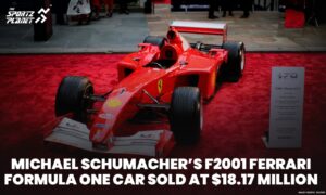 Michael Schumacher's F2001 Ferrari Formula One Car Sold At $18.17 Million
