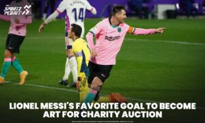 Lionel Messi's Favorite Goal To Become Art For Charity Auction