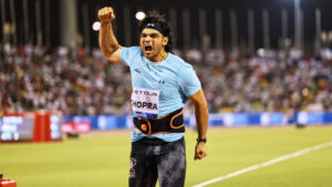 Neeraj Chopra Finishes First At Golden Spike Meet