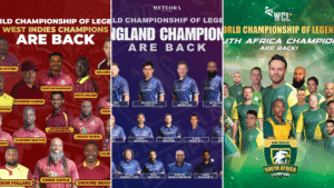 West Indies, England And South Africa Announce Star-Studded Squad For World Championship Of Legends 2025