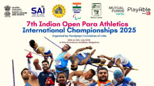Bengaluru To Host 7th Indian Open Para Athletics Championship on 11th and 12th July At Kanteerava Stadium